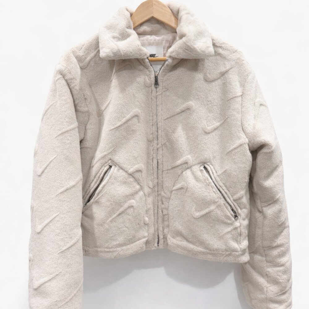 Nike Signature Faux Fur  Sport Jacket Coat